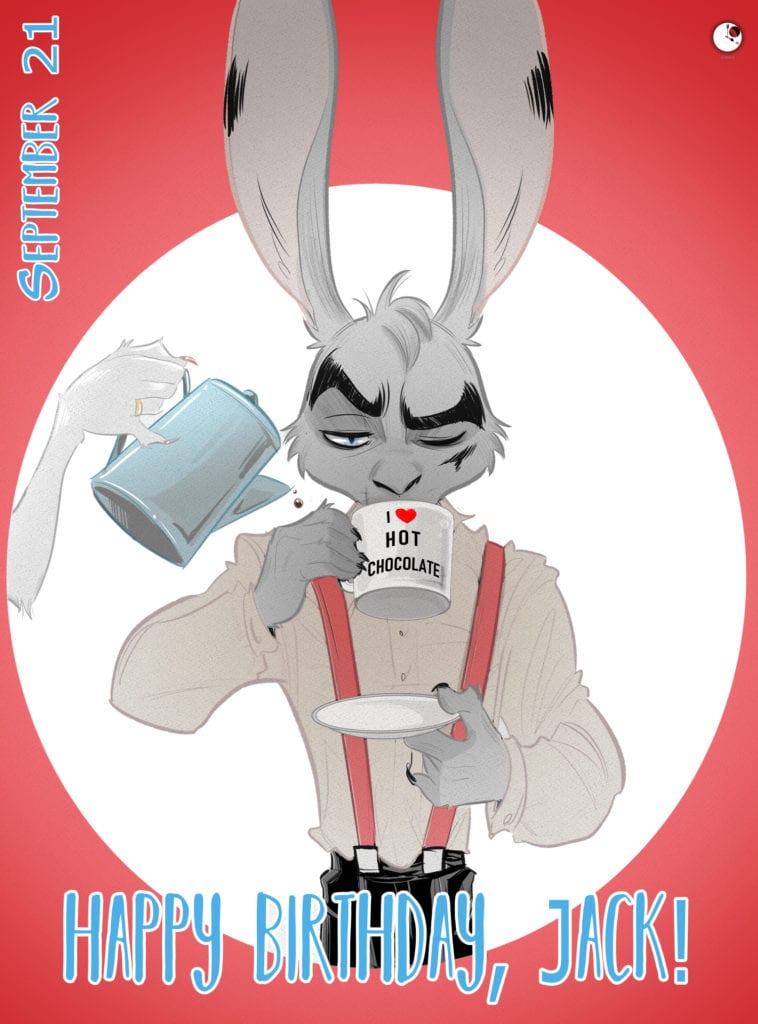 Happy birthday, Jack! (2019) • Four O’Clocks Art