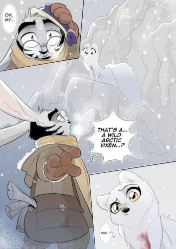 Hare finds a wild vixen - 1